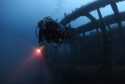 Stage niveau 3 de plongée sous-marine, le plus haut niveau de plongeur.